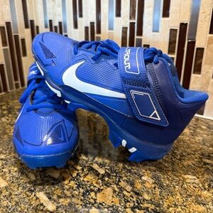 Nike Force Trout 8 Keystone Baseball Cleats Blue CZ5910-414 Kids Size 3.5Y
